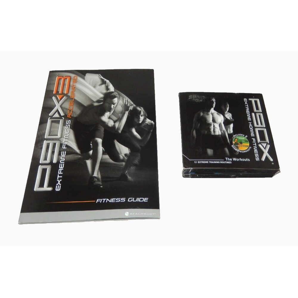 P90X Extreme Home Fitness The Workouts DVDs & Beachbody Nutrition Fitness Guides